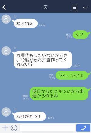 育児の合間にお弁当を作る妻→『もう少し豪華に』次から次へと文句を言ってくる夫に堪忍袋の緒が切れた！