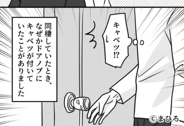 「キャベツ…？」ドアノブに野菜が…⇒彼女に違和感を抱きながらも結婚することをきめたが…喜ばない【理由】にガッカリ！？