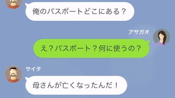 急逝した母を見送るため、“ハワイ”に行くという夫。しかし⇒『お義母さんって…』妻の“核心を突く一言”に夫、タジタジ！？【漫画】