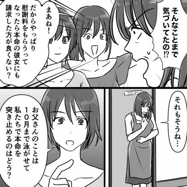 『香水の匂いがするから』夫の裏アカを見つけた娘が【名推理】！？⇒娘と結託を結んで、夫への“復讐準備”を始める…【漫画】