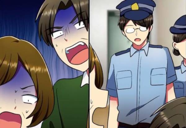 娘を“家政婦扱い”して“躾のために”ベランダに締め出す両親にとうとう警察が！？容疑を否認する両親だが…【漫画】