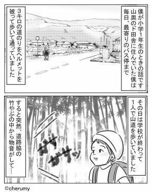 帰り道に“動物”を発見！手を伸ばすと…⇒突然クラクションが鳴った！？車に乗っていた男性からの【一言】にゾッとする…