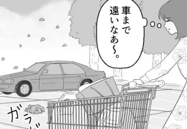 「車まで遠いな～」大量の商品を購入して、カートで駐車場へ運ぶ。帰宅後⇒“車に入れていた荷物”が消えた！？思わぬ展開にアタフタ！