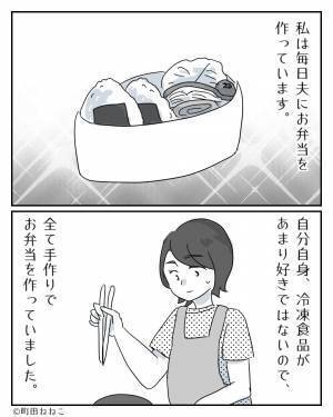 夫のためにヘルシーな弁当を作る嫁…ある日⇒“健康診断の結果”を見た夫の【衝撃的な一言】に言葉を失う！？