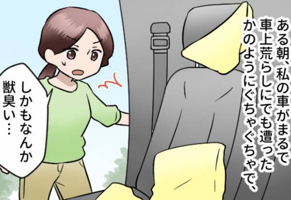 『車上荒らし』の被害を“繰り返す”日⇒改めて車内を確認すると…「そんなことある！？」“思いもよらない犯人”に困惑…