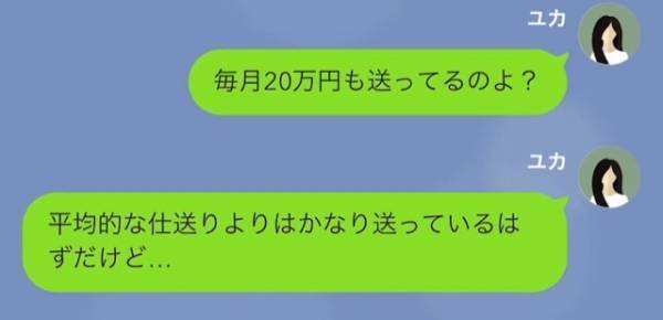 「仕送りを増額しろ！」「月“20万円”も送ってるのよ！？」→次の瞬間【モンスターな父】からの“要求”に愕然…！！【漫画】