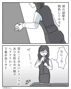 同棲中の家に帰宅すると…“濡れている浴室”に違和感。部屋を物色した結果⇒『何これ…』【衝撃の光景】を目にして顔面蒼白…