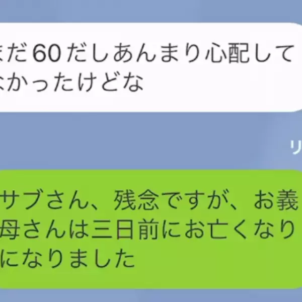 嫁に介護を押しつけ、共同貯金をつぎ込み旅行した夫。帰国すると…「遺産の話をしましょう」「…は？」