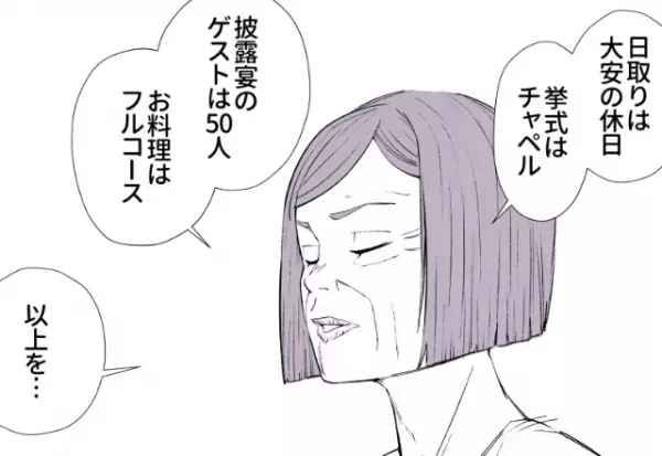 “義実家負担”で結婚式を挙げるはずが…義母が希望を出した【予算】に全員大困惑！？⇒幻滅される女性の行動