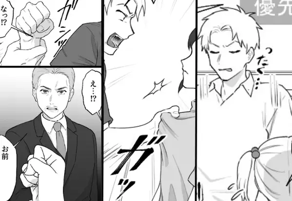 「“俺が”座る席だ！」優先席にドヤ顔で座る健康体な夫。しかし、限界妻の『SOS』が響いた瞬間…夫「え！？」⇒【夫婦関係を見直すヒント】