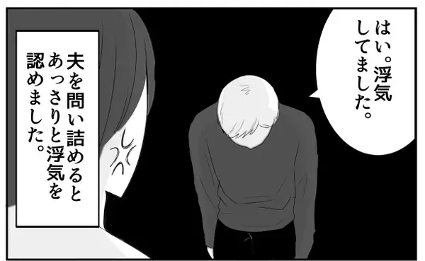 「はい。浮気してました」浮気を誤魔化す夫に対し、怪しんだ妻が裏を調べて白状させた話