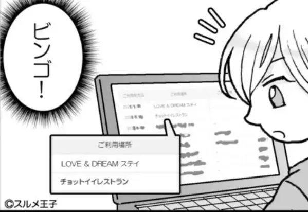 突然“週末の出張“が増えた夫。怪しむ妻だが証拠はナシ。しかし⇒妻「あ！ビンゴ！」徹底的な“妻の捜査に”完敗！？