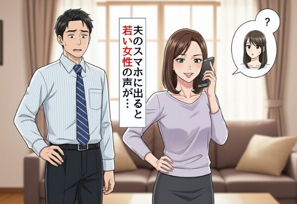 夫のスマホに“若い女性”から電話が。「職場の後輩」だと誤魔化した夫だが…⇒妻の【巧みな作戦】で即降参！？