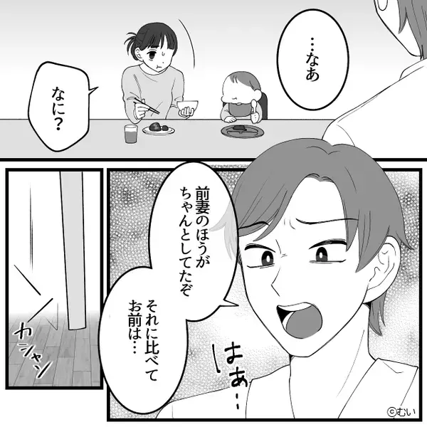 事あるごとに“前妻と比較”してダメ出しする夫。しかし、静かに怒りを燃やした【妻の反撃】に冷や汗が止まらない！？