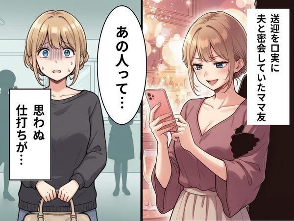 夫を“略奪”して…開き直るママ友！？しかし幼稚園で⇒思わぬ【仕打ち】が待っていた話。