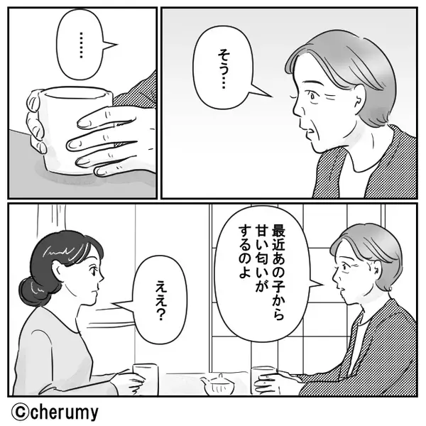 義母「…あれは、女の匂いよ」夫の浮気を疑う義母！？数日後⇒徹底的に【証拠】を集めて夫を問い詰めた話