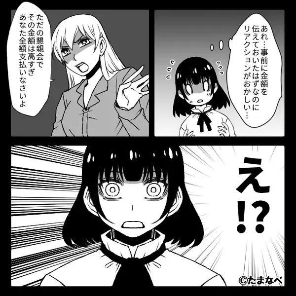 【総額30万円】懇親会の支払いを押しつけるママ友。しかし⇒「お前悪くない？」夫に相談した【結果】！？