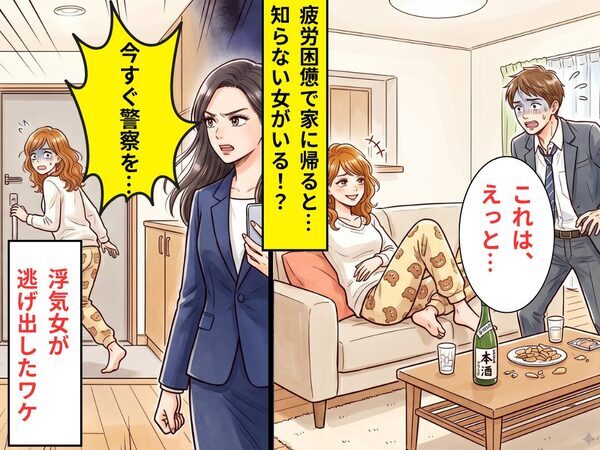 疲労困憊で帰宅すると…家に知らない女が！？しかし⇒「今すぐ警察を…」私の【ある一言】で女が裸足で逃げ出したワケ