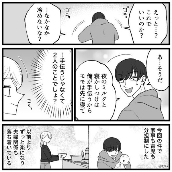 高熱の妻からSOS…だが夫は「俺だって疲れてる」育児を拒否！？⇒限界な妻が【正攻法】で反撃した話。