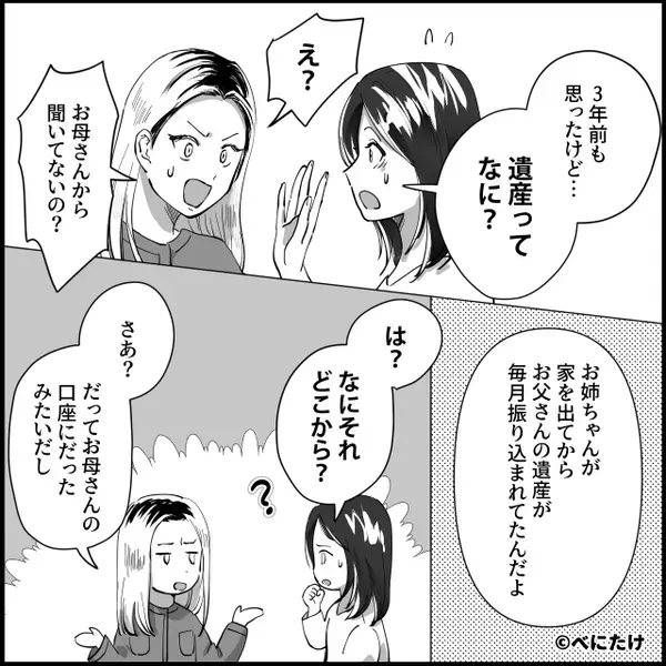 愛玩子な妹「盗んだ遺産返してよ！」しかし姉「遺産？それって…」⇒衝撃の暴露に…“妹が”真っ青になったワケ！？