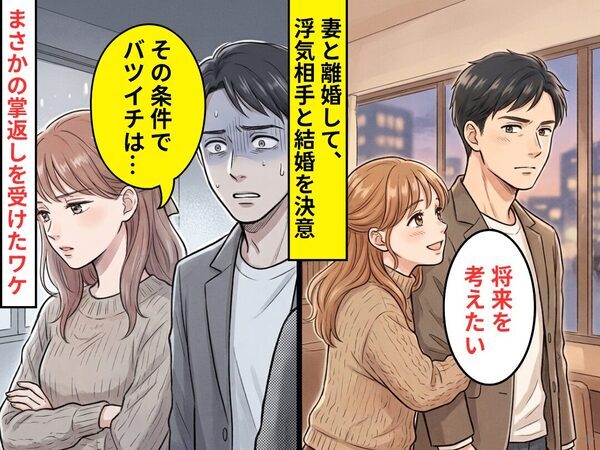 妻と離婚して彼女と結婚しようと決意。しかし数日後⇒「その条件でバツイチは…」まさかの掌返しを受けたワケ