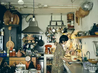 幸せをよぶ、 “キッチン“リノベ #4 口尾麻美さんの旅気分キッチン