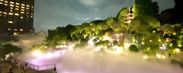都会の真ん中に雲海？！〈ホテル椿山荘東京〉の東京雲海を見にいこう。