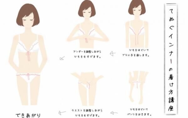 らくちんでフィット感も抜群の「てぬぐインナー」が気になる！