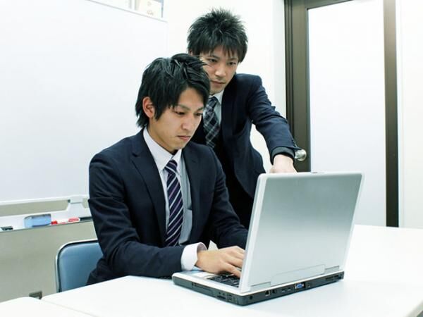 Business image two men
