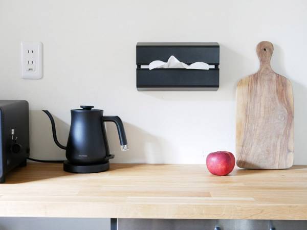 壁面に溶け込むペーパーケース[PR]