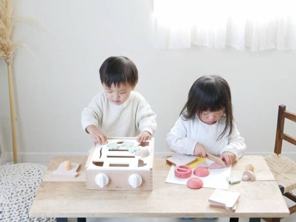 おままごとと型はめ遊びが楽しめる 「Little chef」[PR]