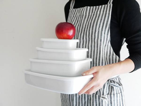 上質でありながらカジュアルに使えるホーローコンテナ[PR]