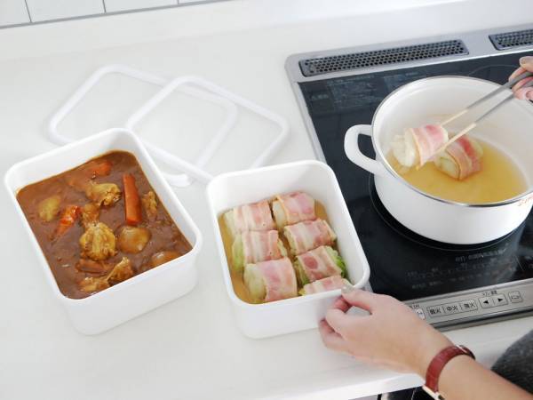 上質でありながらカジュアルに使えるホーローコンテナ[PR]