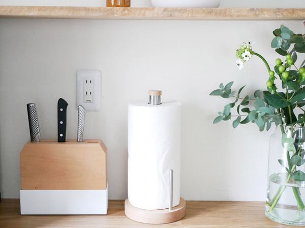 大判タイプに対応のキッチンペーパースタンド[PR]