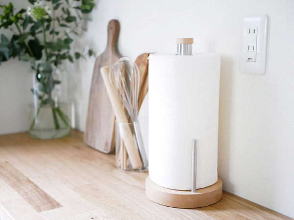 大判タイプに対応のキッチンペーパースタンド[PR]