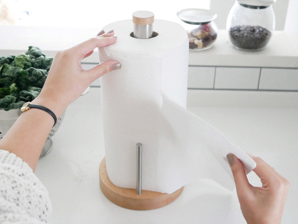 大判タイプに対応のキッチンペーパースタンド[PR]