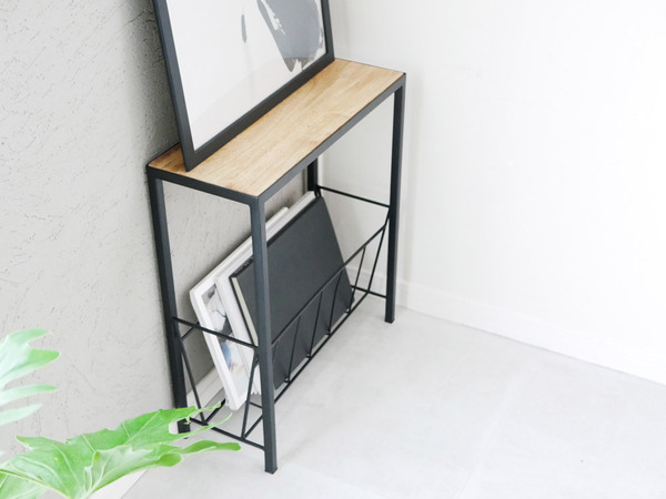 お洒落に2役こなす「マガジンラック」×「サイドテーブル」[PR]