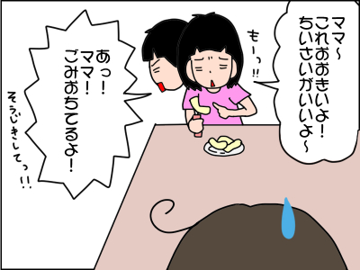 娘よ、あなたの辞書に「妥協」の2字は無いのか〜！わが家のドタバタ劇