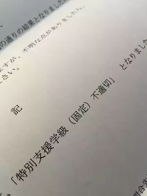 うちの子は「不適切」？就学相談の後、届いた通知にあった言葉は…