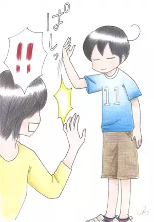 ママと手をつながない！？突然の手つなぎ拒否。そのワケは…