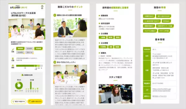 働くことに障害のある方と就労支援施設を繋ぐ「LITALICO仕事ナビ」がオープン！