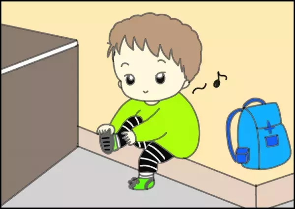 自閉症のこだわり炸裂で遅刻寸前…朝のピンチ、次男があっさり解決！