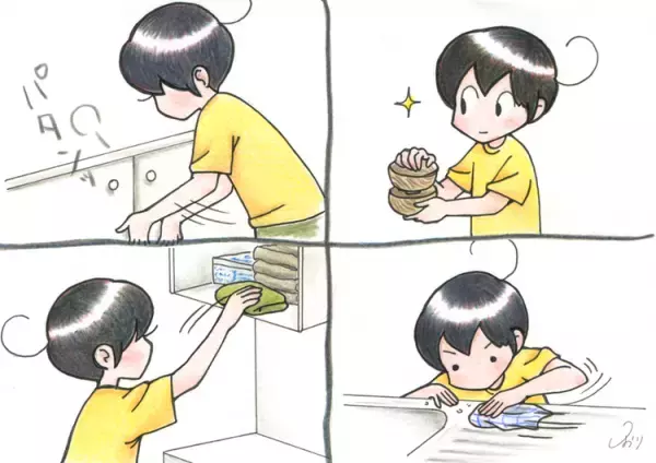 ご褒美は突然に…!?病み上がりの母、カムの意外過ぎる行動に感激！