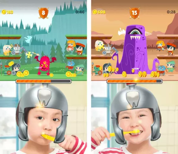 歯みがき嫌いをやっつけろ！ゲーム感覚アプリ「はみがき勇者」で、楽しく習慣化の画像