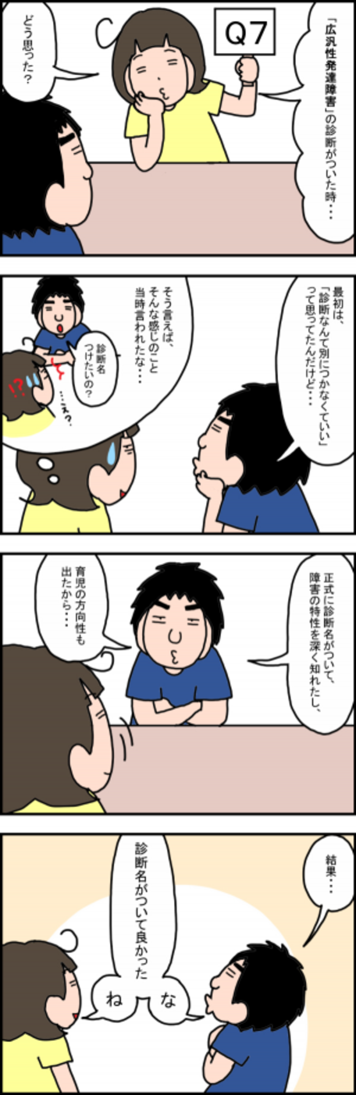夫婦だけど知らなかった 診断 進学 2人目出産 発達障害児育児 パパのホンネ 19年4月10日 ウーマンエキサイト 1 2