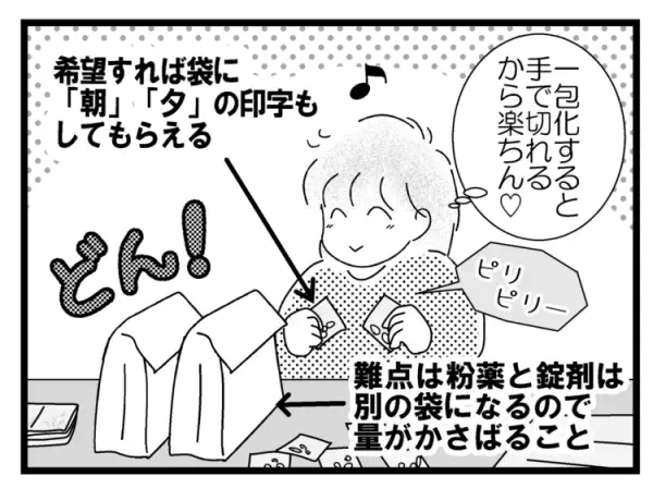 ニガテな服薬管理を「一包化」が救う!?発達障害の娘の負担を軽減する便利なシステム