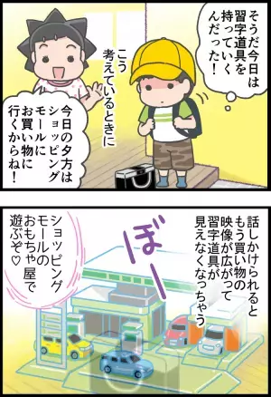 ADHD息子を邪魔していたのは、脳内映像!?宿題も持ち物も忘れる理由は、世界の見え方にあった…！