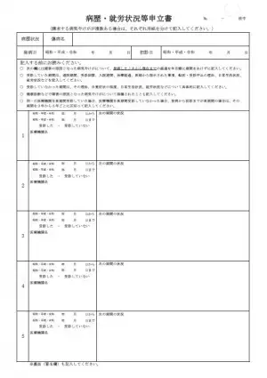【障害年金申請への道vol.2】書類作成に着手！『病歴・就労状況等申立書』は20年間の娘の困りごとでどんどん埋まり...