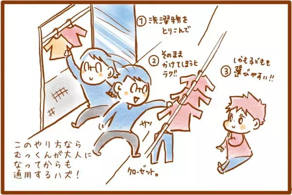 お支度や片付けも、発達障害むっくん仕様に。目指すは、生活習慣が自然と身につく家！想定外だったこと・思わぬ効果も。【住まいづくり後編】