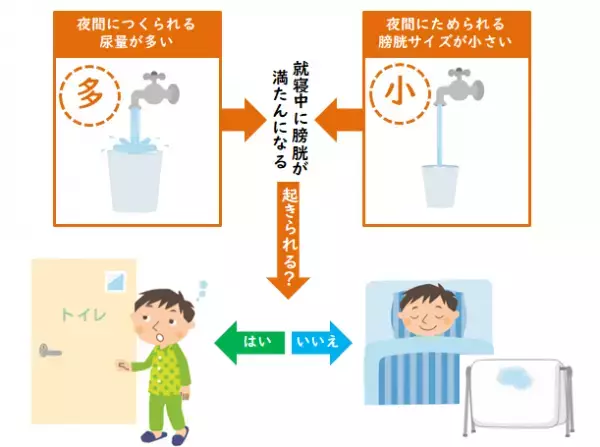 【おねしょ・夜尿症のお悩み】子どもの根性や親のしつけの問題ではない、原因や発達障害との関連性――専門家が解説【前編】